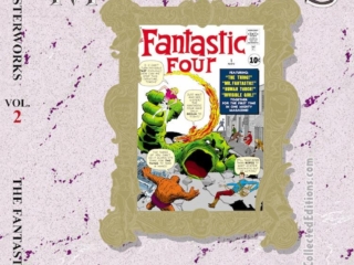 Marvel Masterworks Vol. 2: Fantastic Four HC - variant edition cover art from 2023 back-to-press edition