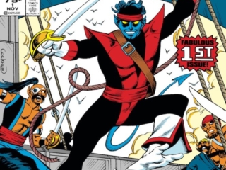 Nightcrawler #1 cover; pencils and inks, Dave Cockrum