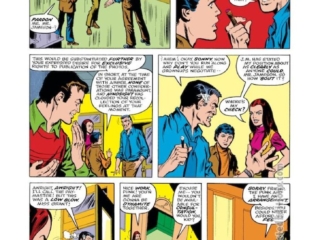 Omega the Unknown #5, pg. 7; pencils and inks, Jim Mooney; James Michael Starling, Amber Grant, J. Jonah Jameson, Peter Parker