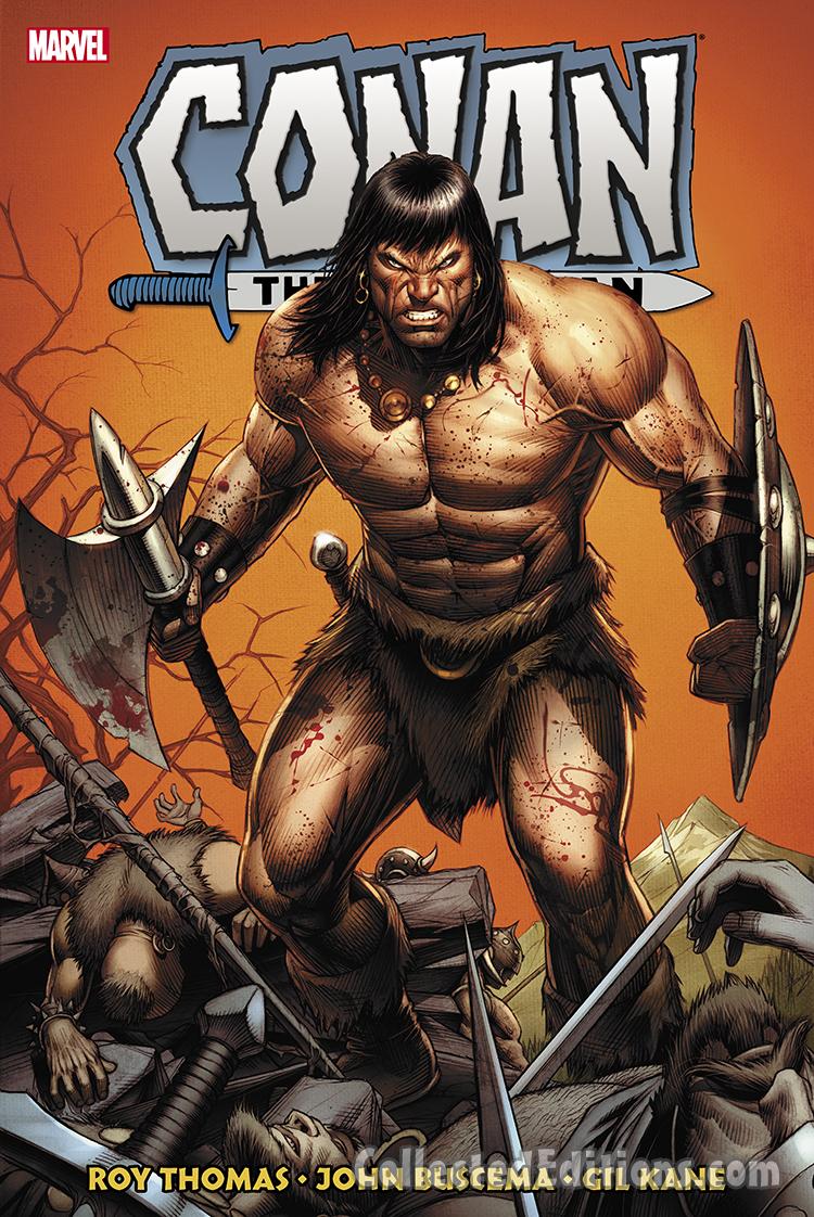 Conan the Barbarian: The Original Marvel Years Omnibus Vol. 2 HC – Regular Edition (Dale Keown) cover