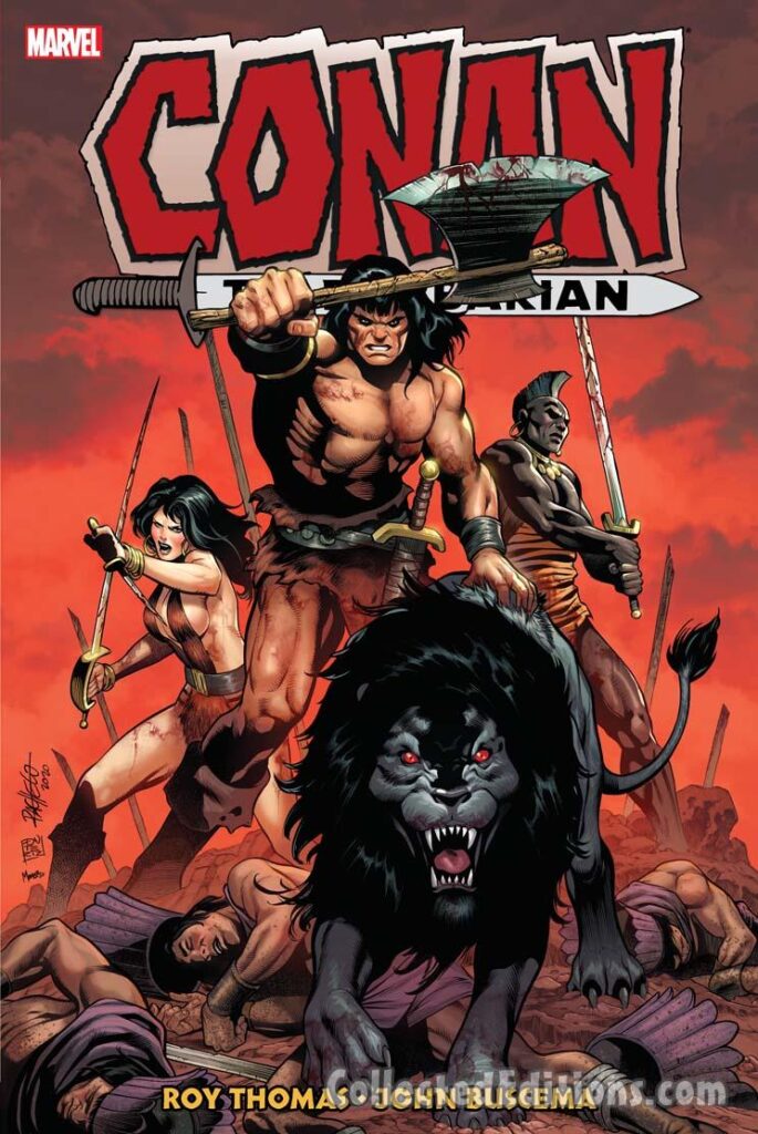 Conan the Barbarian: The Original Marvel Years Omnibus Vol. 4 HC – Regular Edition (Carlos Pacheco) cover