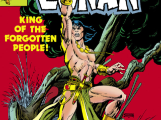 Conan the Barbarian: The Original Marvel Years Omnibus Vol. 5 HC &ndash; Variant Edition (Gil Kane) cover