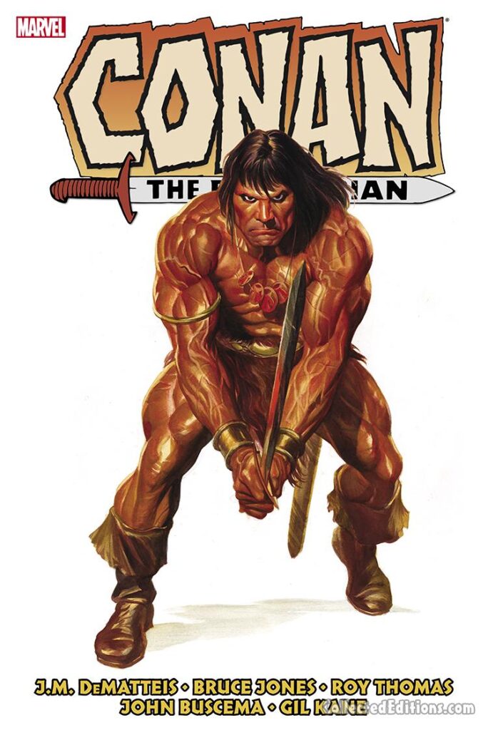 Conan the Barbarian: The Original Marvel Years Omnibus Vol. 5 HC – Regular Edition (Alex Ross) cover