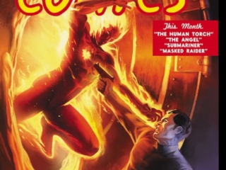 Golden Age Marvel Comics Omnibus Vol. 1 &ndash;&nbsp;Regular Edition (First print, Jelena Kevic Djurdjevic) cover