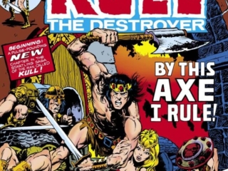 Kull the Savage Omnibus HC &ndash;&nbsp;Variant Cover (Mike Ploog) direct market cover