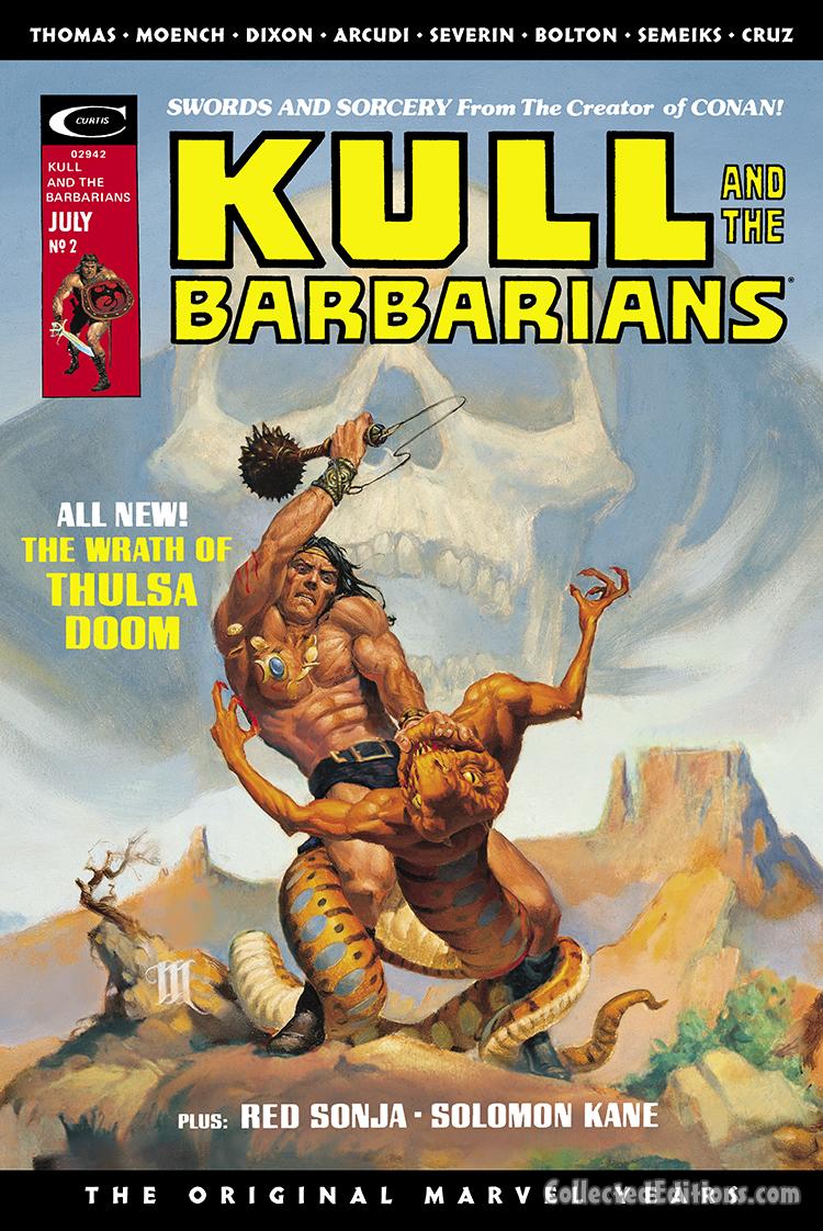 Kull the Savage Omnibus HC – Variant Cover (Painted Art by Michael Whelan)