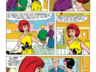 Patsy and Hedy #94. &ldquo;The Doctor and the Dolls&rdquo;, pg. 5; pencils, Stan Goldberg; inks, uncredited; Nan, Dr. Peter Prince, Hedy