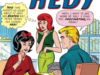Patsy and Hedy #94 cover; pencils, Stan Goldberg; inks, Sol Brodsky; Peter Prince, Patsy Walker