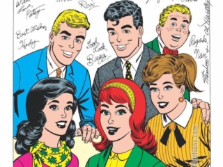 Patsy Walker #102. &ldquo;Patsy&rsquo;s Pals&rdquo;, pinup; pencils and inks, Al Hartley; Stan Lee, Al Hartley, Patsy Walker, Hedy Wolfe, Ronnie Ron Robbins, Buzz Baxter, Tubs Hale, Nan Brown