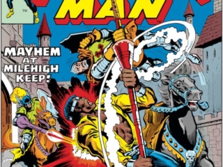 Power Man #39 cover; pencils, Ron Wilson; inks, Jim Mooney