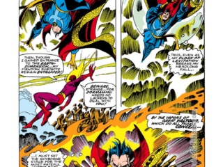 Doctor Strange #173, pg. 15; pencils, Gene Colan; inks, Tom Palmer; Dormammu