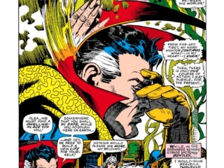 Doctor Strange #174, pg. 2; pencils, Gene Colan; inks, Tom Palmer