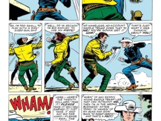 Rawhide Kid #36. &ldquo;Afraid to Shoot&rdquo;, pg. 5; pencils and inks, Dick Ayers