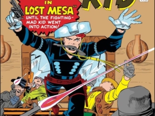 Rawhide Kid #31 cover; pencils and inks, Jack Kirby; No Law in Lost Mesa