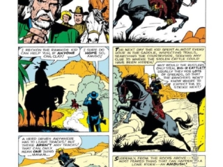Rawhide Kid #17, &ldquo;When the Rawhide Kid Turned&hellip;Outlaw!&rdquo;, pg. 3; pencils, Jack Kirby; inks, Dick Ayers; Nightwind