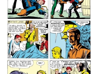 Rawhide Kid #20, &ldquo;The Defeat of the Rawhide Kid!&rdquo;, pg. 1; pencils, Jack Kirby; inks, Dick Ayers