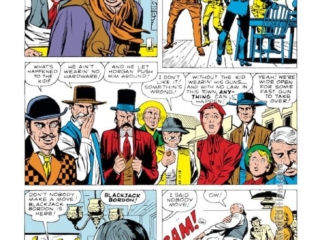 Rawhide Kid #20, &ldquo;Shoot-Out with Blackjack Bordon&rdquo;, pg. 6; pencils, Jack Kirby; inks, Dick Ayers; Horgan