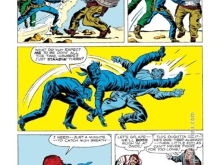 Rawhide Kid #21, &ldquo;The Gunmen of Sundown City!&rdquo;, pg. 10; pencils, Jack Kirby; inks, Dick Ayers; Johnny Bart