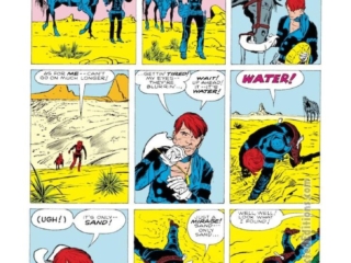 Rawhide Kid #28, &ldquo;Doom in the Desert!&rdquo;, pg. 3; pencils, Jack Kirby; inks, Dick Ayers; quicksand, Western, Stan Lee