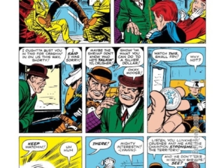 Rawhide Kid #29, &ldquo;The Little Man Laughs Last!&rdquo;, pg. 2; pencils, Jack Kirby; inks, Dick Ayers; Crusher, Moose