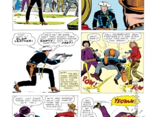 Rawhide Kid #32, &ldquo;No Guns for a Gunman!&rdquo;, pg. 3; pencils, Jack Kirby; inks, Dick Ayers