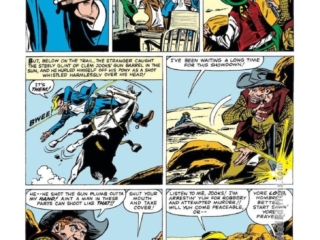 Rawhide Kid #35, &ldquo;The Sheriff&rsquo;s Star!&rdquo;, pg. 4; pencils and inks, Gene Colan; Clem Jooks, Jooks Brothers