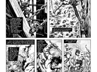 Savage Sword of Conan #63, &ldquo;Moat of Blood!&rdquo;, pg. 36; pencils, John Buscema; inks, Ernie Chan/Bob McLeod/Tom Palmer; Conan the Barbarian