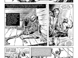 Savage Sword of Conan #64, &ldquo;The Children of Rhan&rdquo;, pg. 23; pencils, John Buscema; inks, Ernie Chan; Conan the Barbarian, Cimmeria; Captain Ehestes Rhan