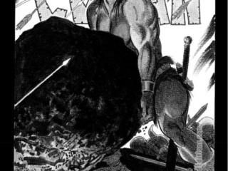 Savage Sword of Conan #64, pinup, pg. 48; pencils and inks, Alex Toth; Conan the Barbarian