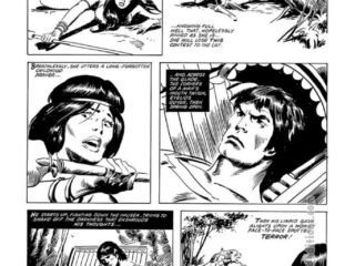Savage Sword of Conan #65, Bront in &ldquo;Death of the Mind &mdash; Rebirth of the Soul!&rdquo;, pg. 61; pencils and inks, John Buscema; Soreana, backup feature