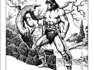 Savage Sword of Conan #66, &ldquo;The Sea of No Return&rdquo;, pg. 3; pencils, Ernie Colon; inks, Ernie Chan; Danette Couto plot, Dann Thomas; Conan the Barbarian