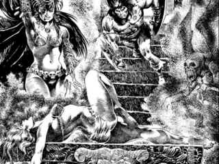 Savage Sword of Conan #72, frontispiece; pencils and inks, Pablo Marcos