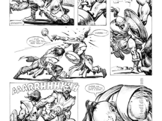 Savage Sword of Conan #81. &ldquo;The Palace of Pleasure!&rdquo;, pg. 10; layouts, John Buscema; pencils and inks, Ernie Chan