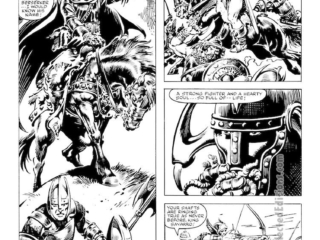 Savage Sword of Conan #90. &ldquo;Devourer of Souls!&rdquo;, pg. 2; pencils, John Buscema; inks, Nestor Redondo; Devourer of Souls, first appearance, Wraarl, Wrarrl