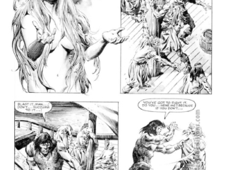Savage Sword of Conan #101. &ldquo;The Siren&rdquo;, pg. 44; pencils, John Buscema; inks, Rudy Nebres