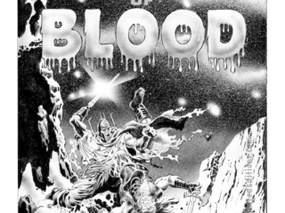 Savage Sword of Conan #106. &ldquo;Feud of Blood&rdquo;, pg. 1; pencils and inks, Dave Simons; Bor&rsquo;Aqh Sharaq, Michael Fleisher, script, Feud of Blood