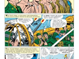 Sgt. Fury #3, pg. 8; pencils, Jack Kirby; inks, Dick Ayers; Dum Dum Dugan, Howling Commandos