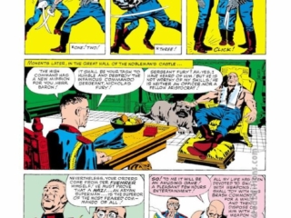 Sgt. Fury and His Howling Commandos #5, pg. 6; pencils, Jack Kirby; inks, George Roussos; Baron Strucker