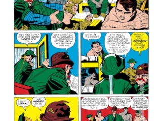 Sgt. Fury and His Howling Commandos #7, pg. 13; pencils, Jack Kirby; inks, George Roussos; prisoner camp of war