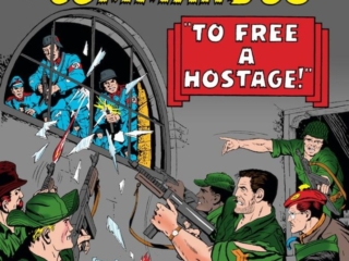Sgt. Fury and His Howling Commandos #21 cover; pencils and inks, Dick Ayers; To Free a Hostage, Nazis, French Resistance, Nick fury