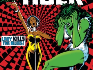 Savage She-Hulk #15 cover; pencils, Mike Vosburg;