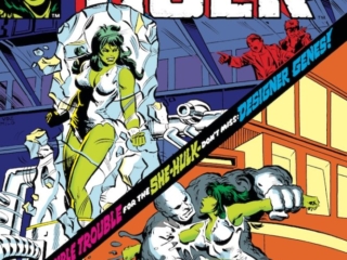 Savage She-Hulk #19 cover; pencils, Mike Vosburg;