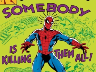 Spectacular Spider-Man #44, cover; pencils, Al Milgrom; inks, Joe Rubinstein; Somebody is Killing Them All, Peter Parker