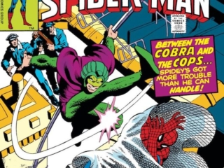 Spectacular Spider-Man #46, cover; pencils, Frank Miller; inks, Bob McLeod; Human Cobra, Peter Parker