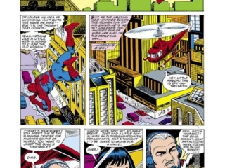 Spectacular Spider-Man #49, pg. 4; layouts, Jim Mooney; pencils and inks, Bruce Patterson; Peter Parker, Roger Stern, Philip Chang, Tommy Li, the SmugglerSpectacular Spider-Man #49, pg. 4; layouts, Jim Mooney; pencils and inks, Bruce Patterson; Peter Parker, Roger Stern, Philip Chang, Tommy Li, the Smuggler