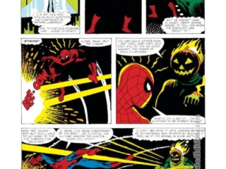 Spectacular Spider-Man #56, pg. 18; layouts, Jim Shooter; pencils and inks, Jim Mooney; Jack O&rsquo;Lantern