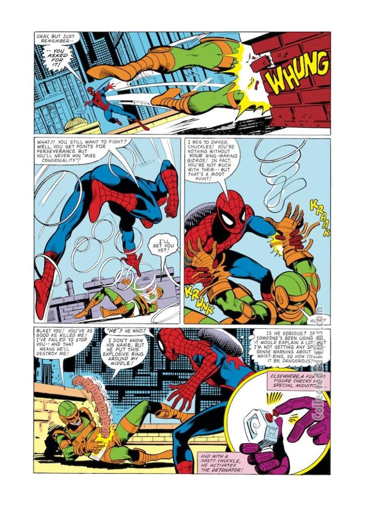 Spectacular Spider-Man #58, pg. 20; pencils, John Byrne; inks, Vince Colletta; The Ringer
