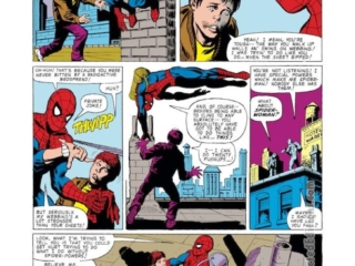 Spectacular Spider-Man #61, pg. 3; layouts, Ed Hannigan; pencils and inks, Jim Mooney