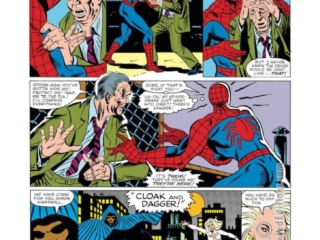Spectacular Spider-Man #64, pg. 3; pencils, Ed Hannigan; inks, Al Milgrom; first appearance of Cloak and Dagger, Ty Johnson, Tandy Bowen, Simon Marshall, teen runaways
