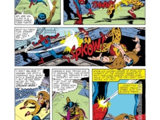 Spectacular Spider-Man #65, pg. 12; pencils, Bob Hall; inks, Jim Mooney; Kraven the Hunter, Calypso
